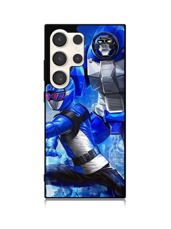 Power Rangers Beast Morphers Blue Ranger Samsung Galaxy S25 Ultra 5G Case