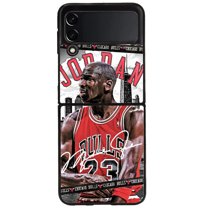 jordan bulls Samsung Galaxy Z Flip 4 5G 2022 Case