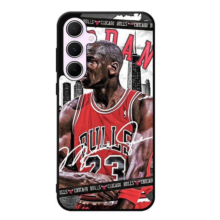 Jordan Bulls Samsung Galaxy A55 5G Case DC0949