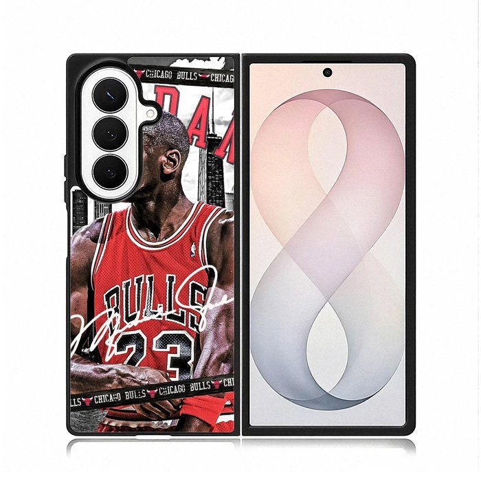 Jordan Bulls Samsung Galaxy Z Fold 8 Ultra Case DC0949