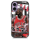 Jordan Bulls iPhone 16 Plus Case DC0949