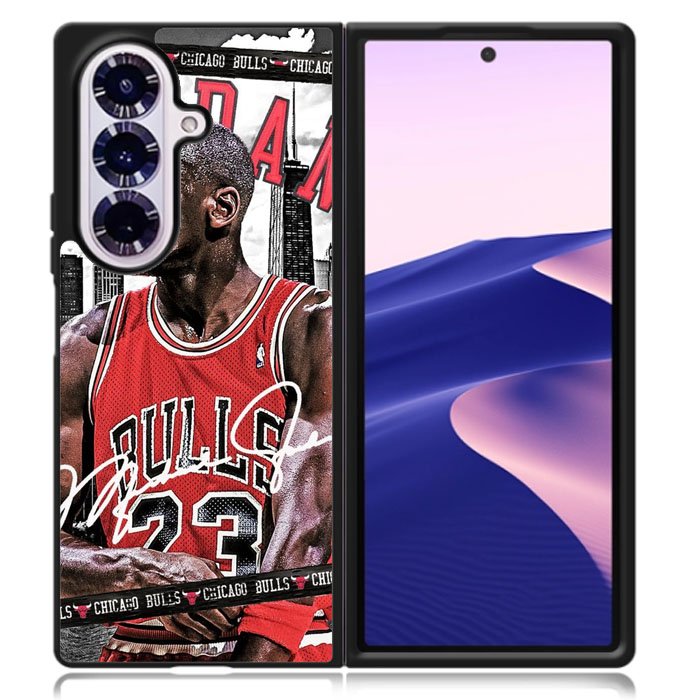 Jordan Bulls Samsung Galaxy Z Fold 7 Case DC0949