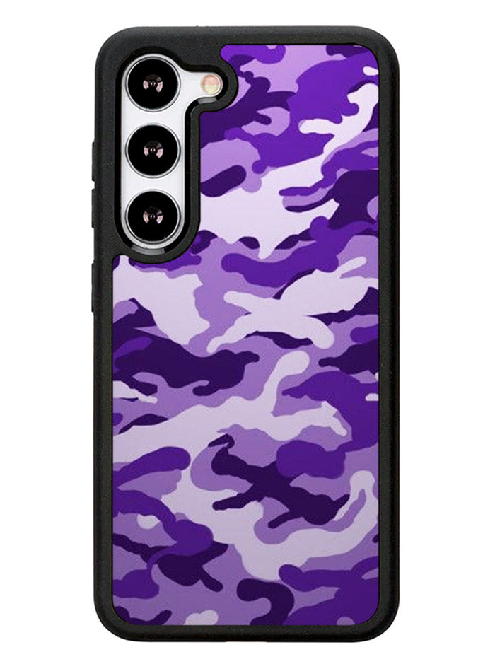 Purple Camouflage Samsung Galaxy S23 Plus 5G / Samsung Galaxy S23+ 5G Case