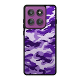 Purple Camouflage Motorola Moto Edge 60 Pro Case