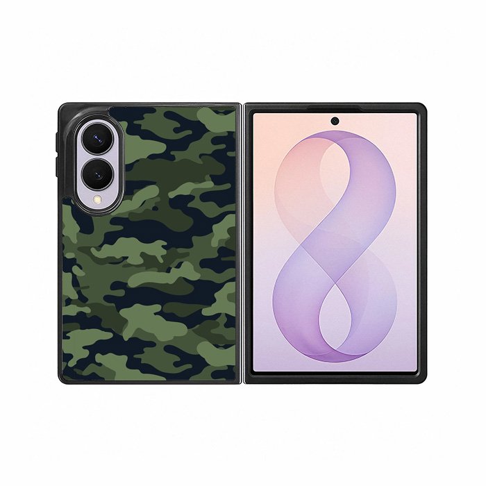 Green Camouflage Samsung Galaxy Z Fold 8 Case DC0741