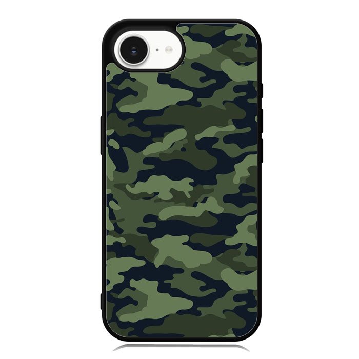 Green Camouflage iPhone 16e Case DC0741