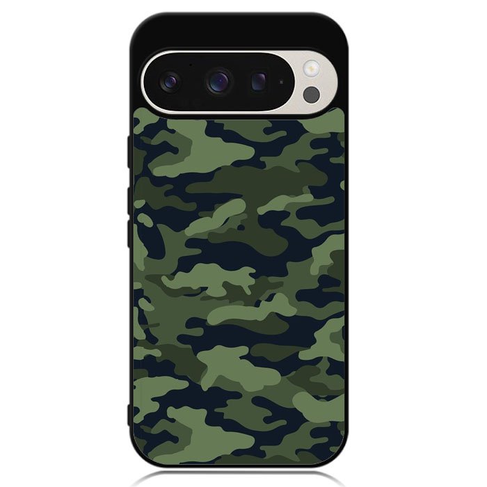 Green Camouflage Google Pixel 9 Pro XL Case DC0741