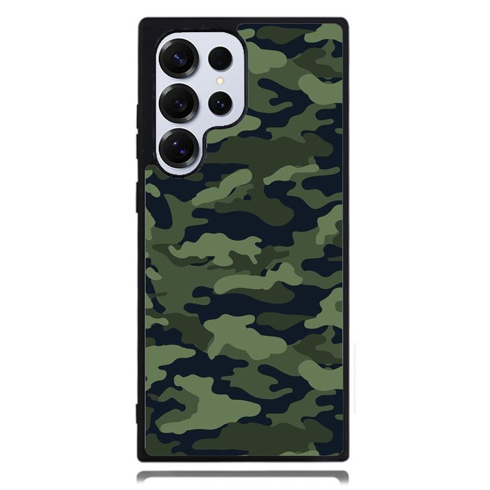 Green Camouflage Samsung Galaxy S25 Ultra Case DC0741
