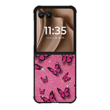 butterfly glitter Motorola Moto RAZR Plus 2025 Case