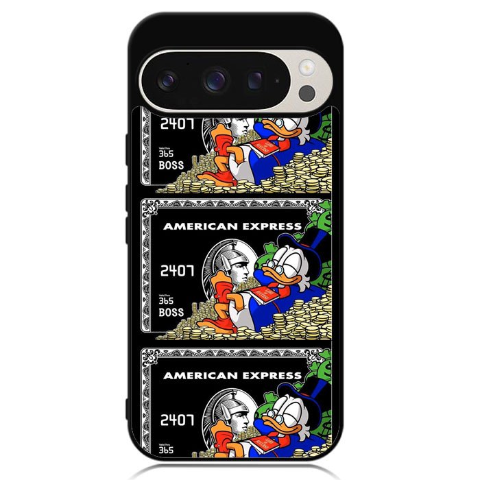 American Express Scrooge Mcduck Google Pixel 9 | Google Pixel 9 Pro Case DC0064