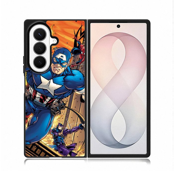 Captain America 3rd Samsung Galaxy Z Fold 8 Ultra Case