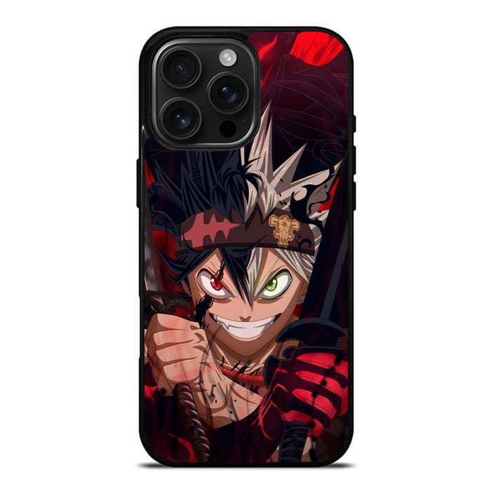 Black Asta iPhone 16 Pro Max Case DC0188
