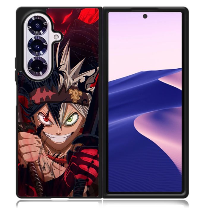 Black Asta Samsung Galaxy Z Fold 7 Case DC0188