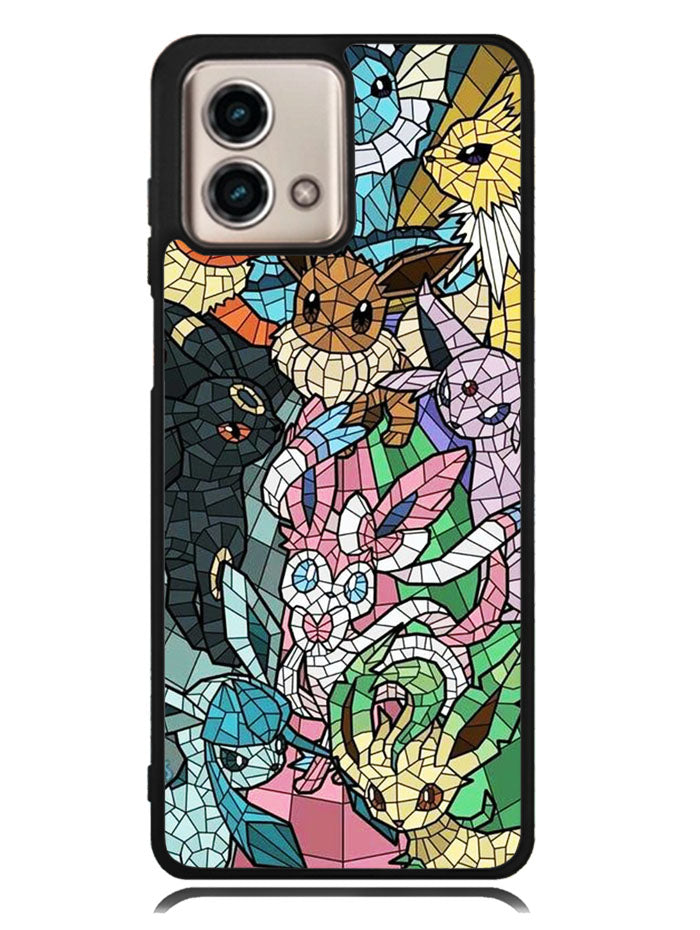 Pokemon Stained Glass Motorola Moto G Stylus 5G 2023 Case