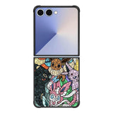 Pokemon Stained Glass Samsung Galaxy Z Flip 7 5G Case
