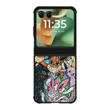 Pokemon Stained Glass Motorola Moto RAZR 2025 Case