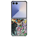 Pokemon Stained Glass Samsung Galaxy Z Flip 7 Case DC1495