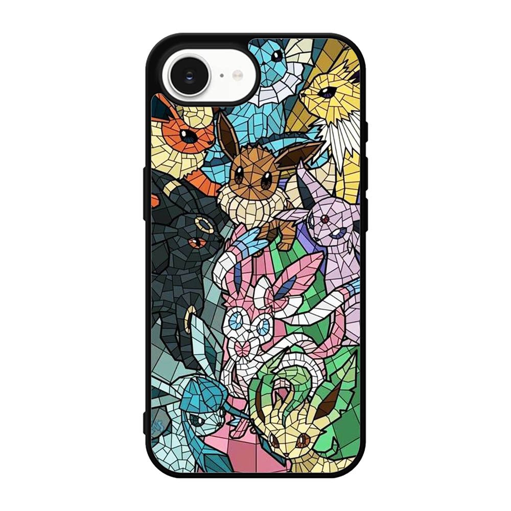 Pokemon Stained Glass iPhone 17e Case DC1495