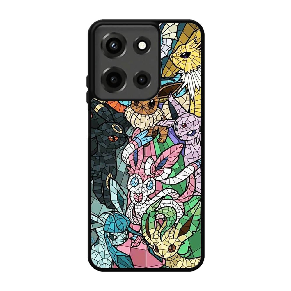 Pokemon Stained Glass Motorola Moto G 5G 2025 Case DC0316