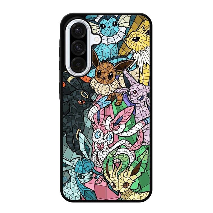 Pokemon Stained Glass Samsung Galaxy A16 Case DC1495