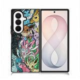 Pokemon Stained Glass Samsung Galaxy Z Fold 8 Ultra Case DC1495