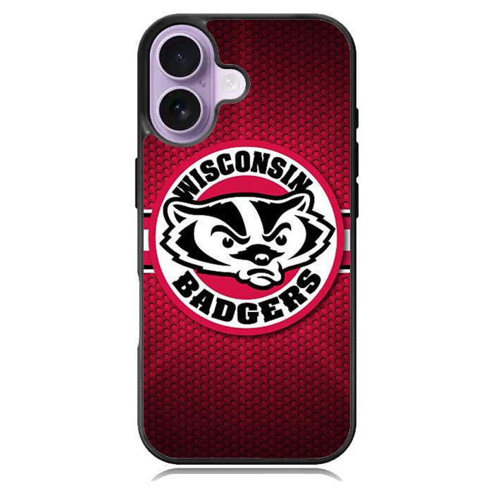 Wisconsin Badgers iPhone 16 Plus Case DC1976