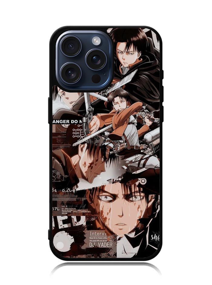 Levi Ackerman iPhone 15 Pro Max Case