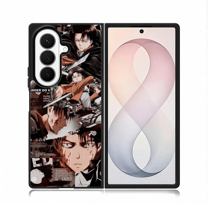 Levi Ackerman Samsung Galaxy Z Fold 8 Ultra Case