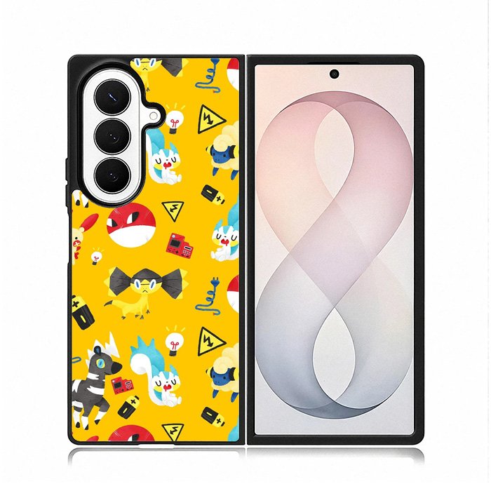 Pokemon Electric Samsung Galaxy Z Fold 8 Ultra Case