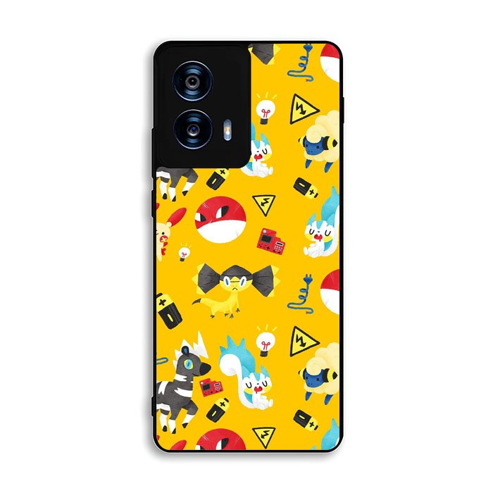 Pokemon Electric Motorola Moto G Power 5G 2024 Case DC4014