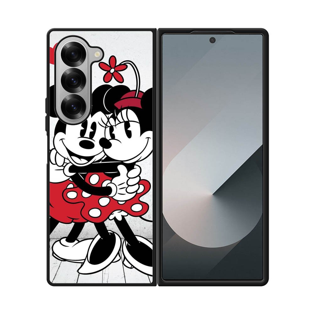 mickey mouse and minnie mouse Samsung Galaxy Z Fold 7 5G Case