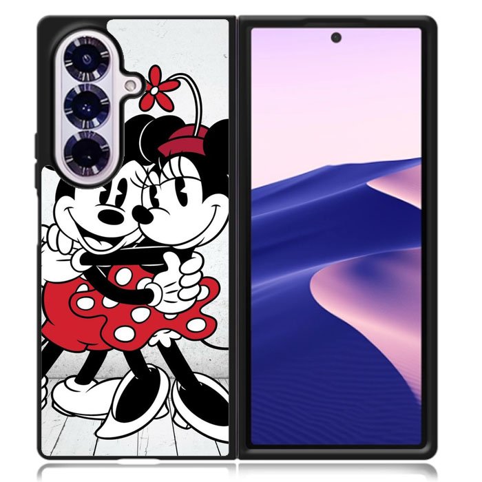 Mickey Mouse And Minnie Mouse Samsung Galaxy Z Fold 7 Case DC1162
