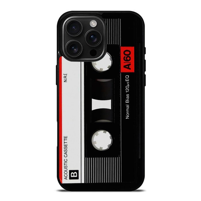 Retro Cassette iPhone 16 Pro Max Case DC1573