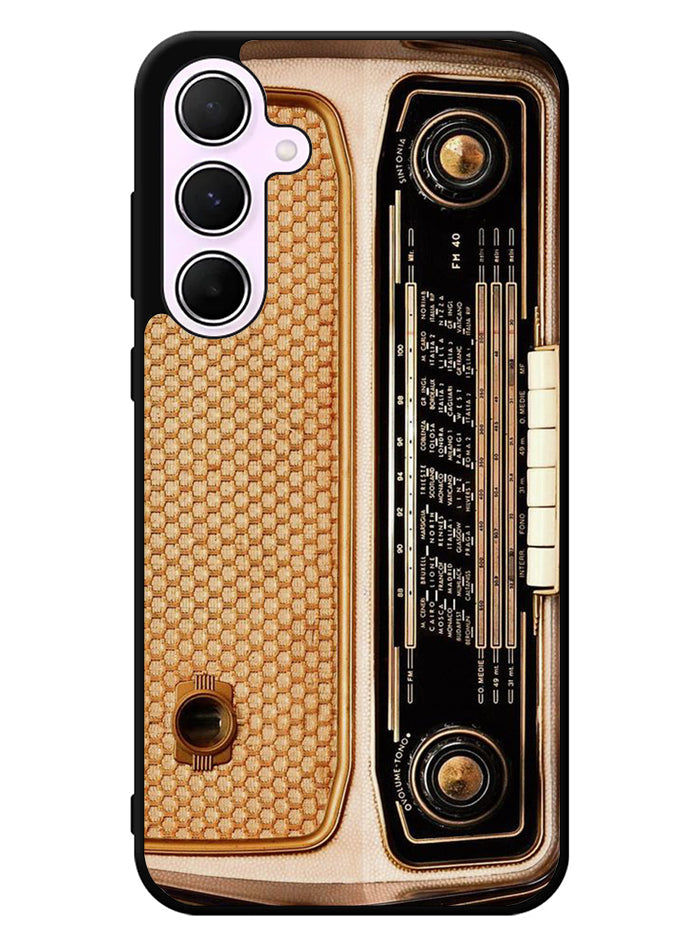 vintage retro radio Samsung Galaxy A55 5G Case