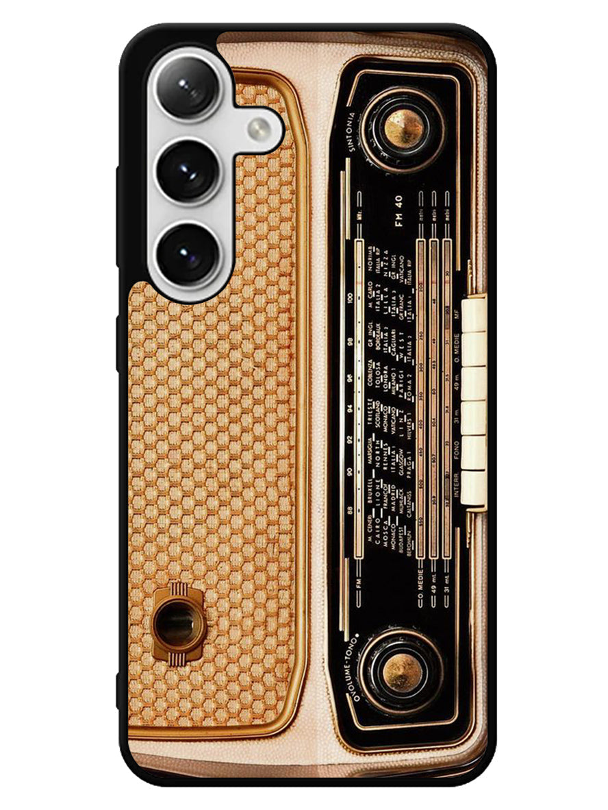 vintage retro radio Samsung Galaxy S25 5G Case