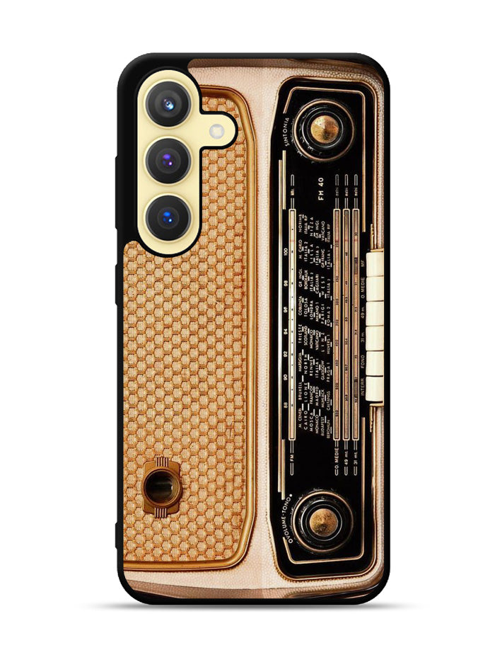 vintage retro radio Samsung Galaxy S24 Plus 5G , Samsung Galaxy S24+ 5G Case
