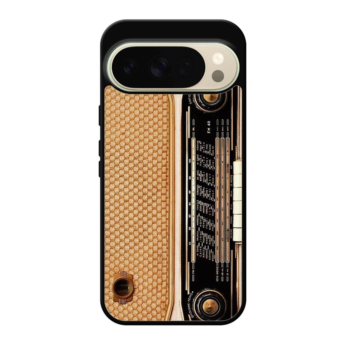 vintage retro radio Google Pixel 10 Pro Case