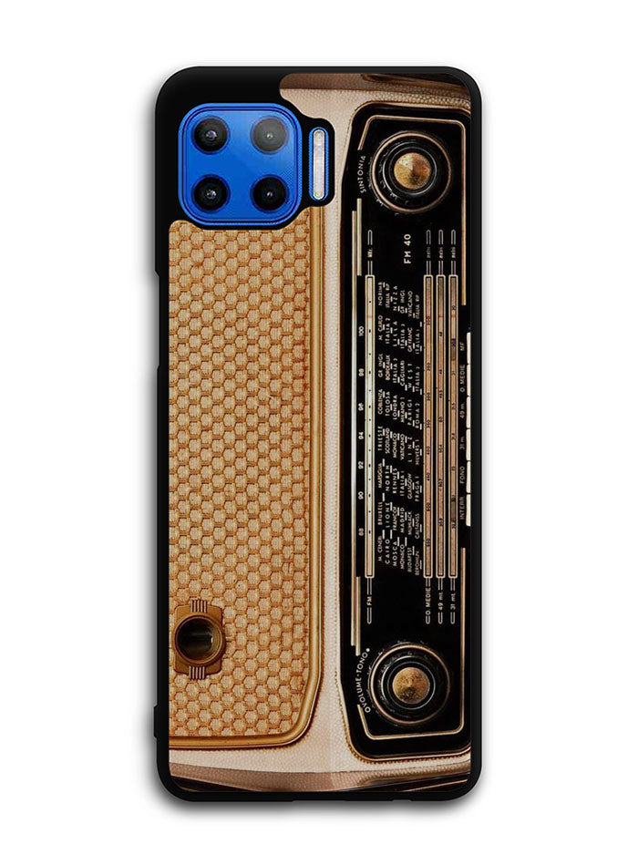 vintage retro radio Motorola Moto One 5G Case , Moto One 5G UW Case , Moto G 5G Plus Case
