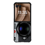 Black M9 Leica Camera Motorola Moto RAZR Plus 2025 Case