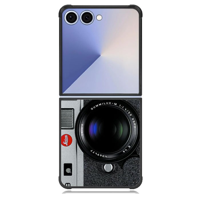 Black M9 Leica Camera Samsung Galaxy Z Flip 7 Case DC0192
