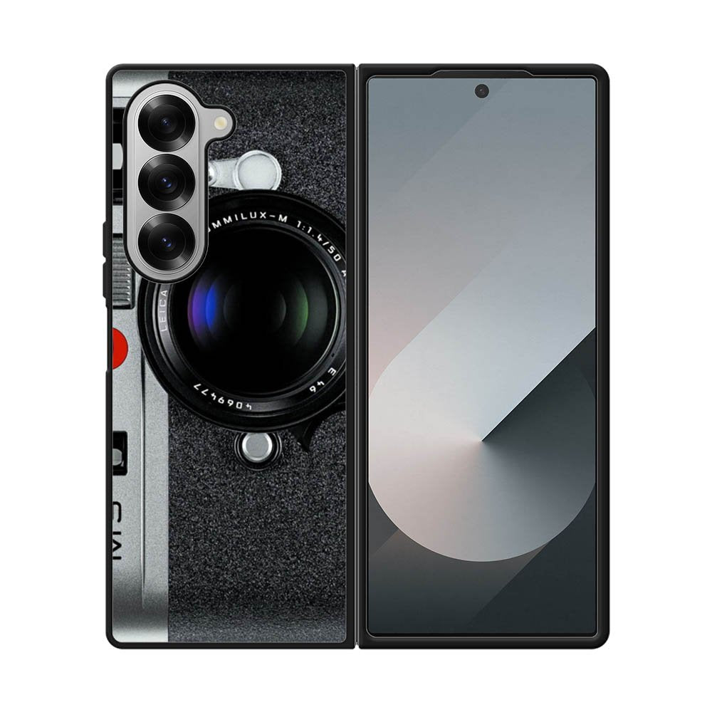 Black M9 Leica Camera Samsung Galaxy Z Fold 7 5G Case