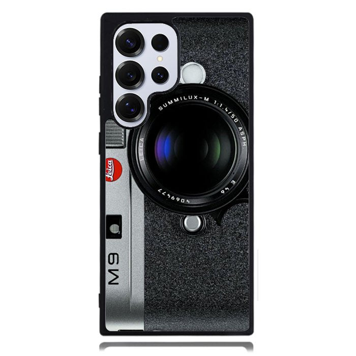 Black M9 Leica Camera Samsung Galaxy S24 Ultra Case DC0192