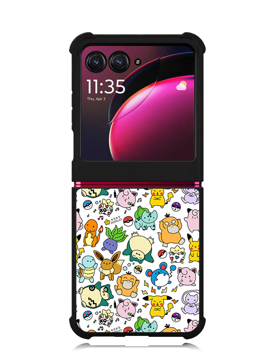 all pokemon 2nd Motorola Moto Razr Plus 2023 , Moto Razr+ 2023 Case