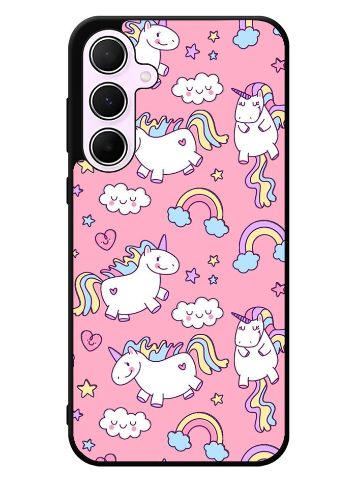 Unicorn Pink Samsung Galaxy A55 5G Case