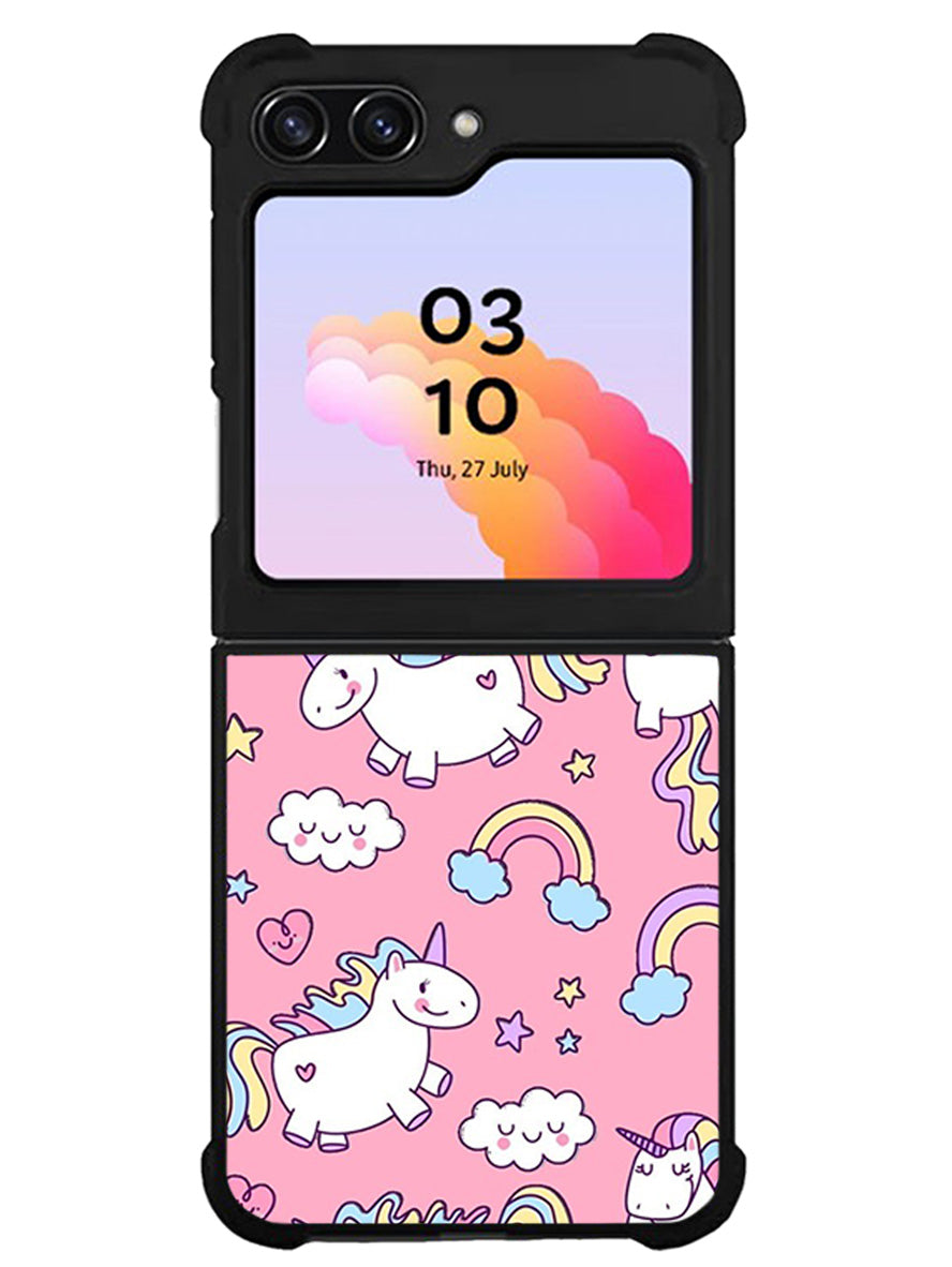 Unicorn Pink Samsung Galaxy Z Flip 5 5G 2023 Case