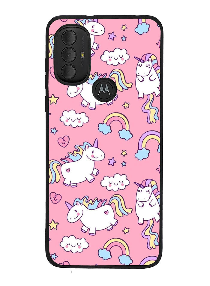 Unicorn Pink Motorola Moto G Pure 2021 , Moto G Power 2022 Case