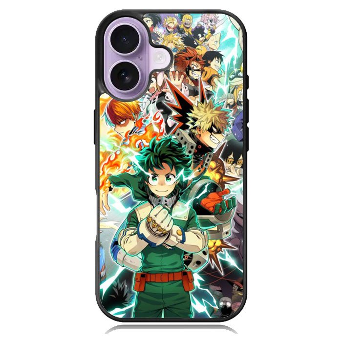 My Hero Academia iPhone 16 Plus Case DC1221