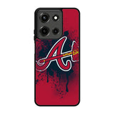atlanta braves 4th Motorola Moto G 5G 2025 Case DC0471