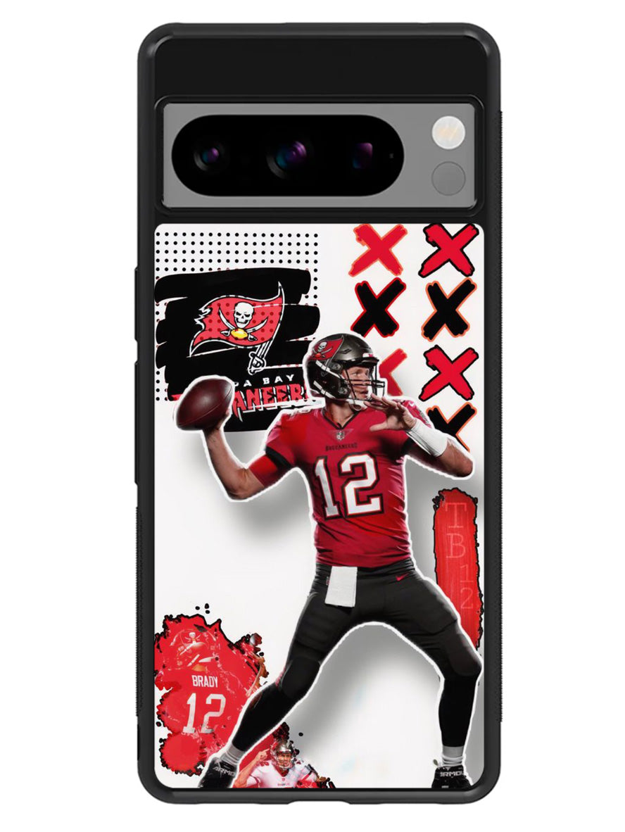 Tom Brady Tampa Bay Buccaneers Google Pixel 8 Pro Case