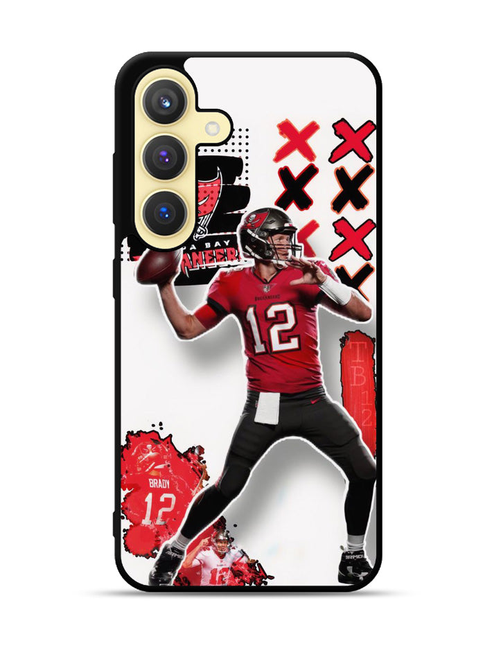 Tom Brady Tampa Bay Buccaneers Samsung Galaxy S24 Plus 5G , Samsung Galaxy S24+ 5G Case